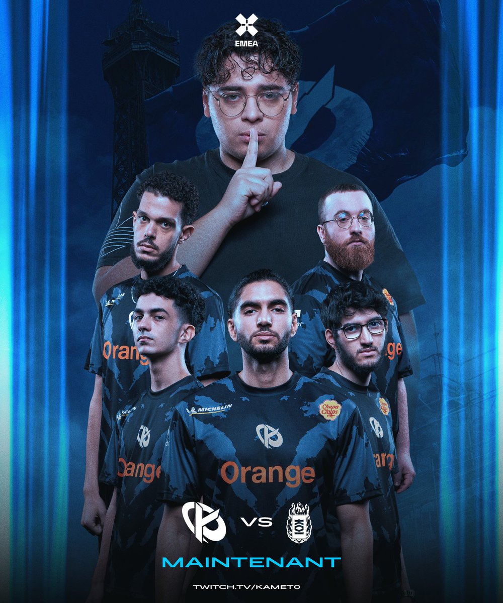 KarmineCorp's tweet photo. C'est l'heure. ⏱️ #VCTEMEA 

🇫🇷 KARMINE CORP 🆚 KOI 🇪🇸

▶️ https://t.co/oZ90RtFEIh #KCORPWIN https://t.co/q0gAeIRmsk