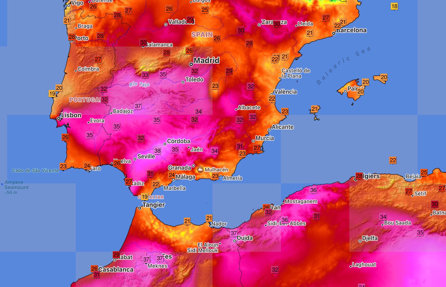 Temperature In Cordoba Spain