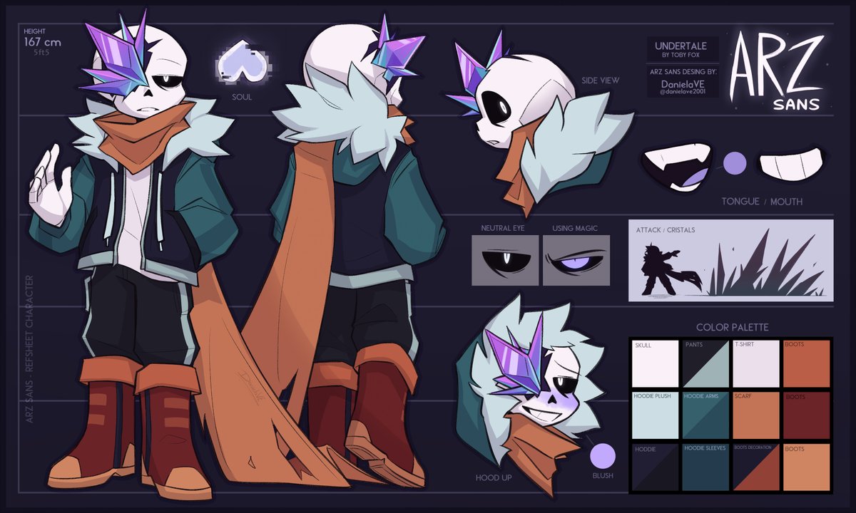 I BELIEVE in ARZ SANS SUPREMACY 🗣️💯💯💥 Had to draw him