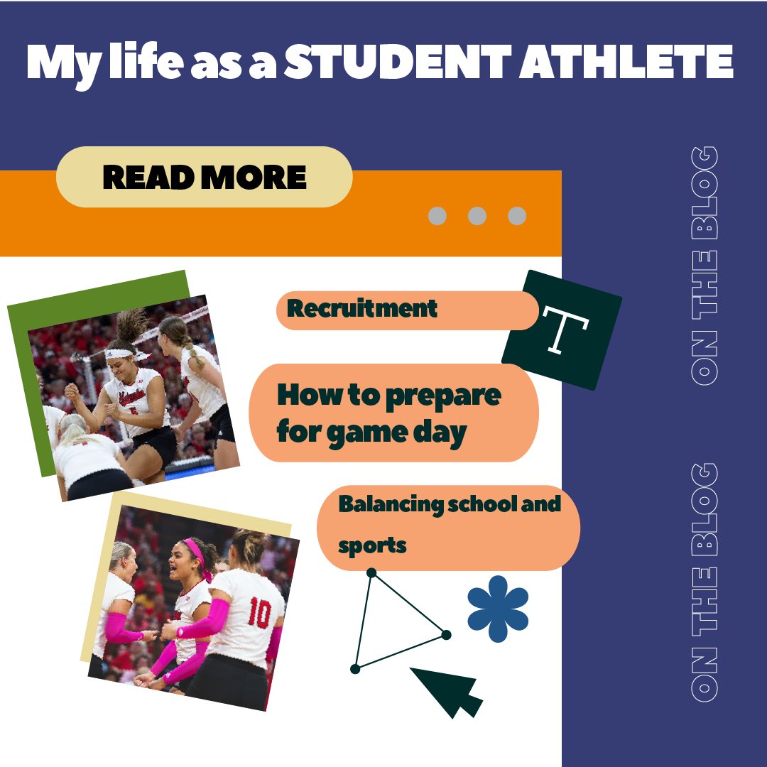 EducationQuest's tweet image. What&apos;s being a student-athlete all about 🏅 Check out this week&apos;s blog for the inside scoop on what goes on in the life of a Division 1 student-athlete 🏐 
eqf.org/3n00Hhr
#educationquestblogs #freecollegehelp #studentathlete #huskervolleyball