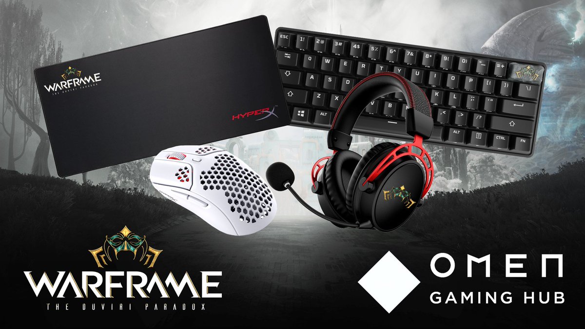 PlayWarframe's tweet image. We’ll also be announcing the winners of some additional @HyperX Duviri-themed hardware. Don’t miss it, Tenno!