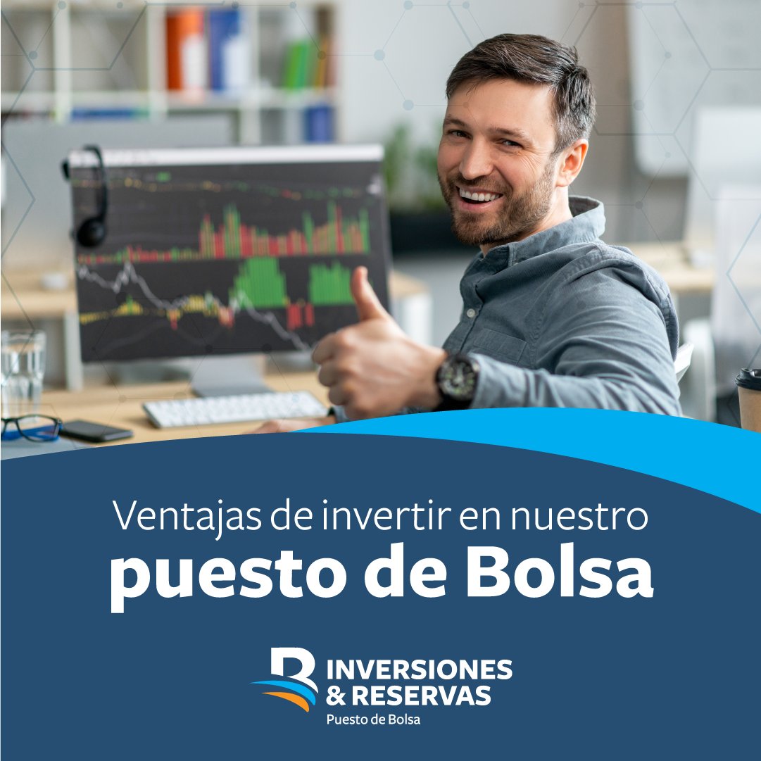 InvReservas's tweet photo. Si decides invertir con nosotros, tendrás acceso a muchas ventajas, entre ellas:
- Accesibilidad a un portafolio diversificado.
- Recibirás mayor rentabilidad sobre tu capital.
- Contarás con la asesoría de expertos.
#InversionesYReservas #Inversiones #Bursátil #Finanzas https://t.co/8rPps5aeyr