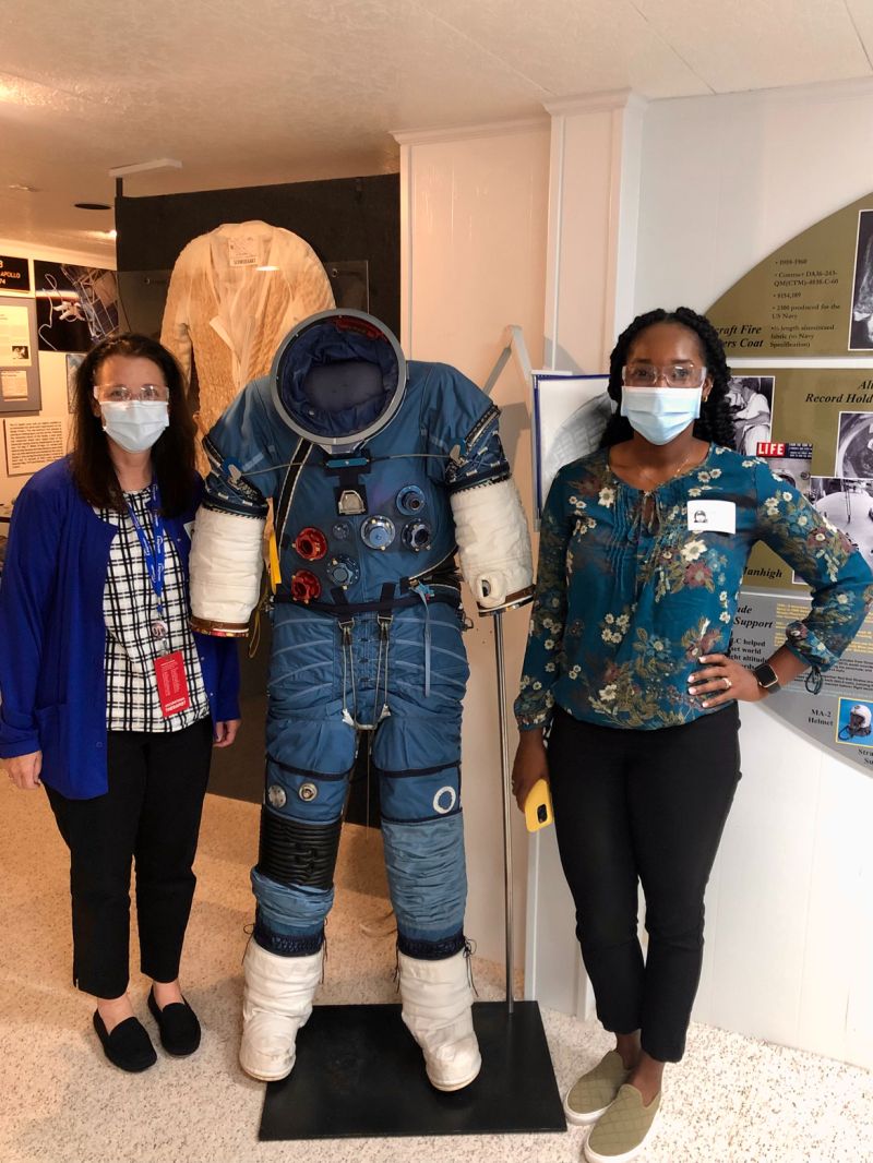 NASA announced that crew member Christina Koch will be the first female astronaut to land on the moon. 

Two occupational therapists, Beth Roros &amp; Sasha-Gay Steward, helped build an injury prevention program for the team who created the first female-specific space suit! #OTMonth