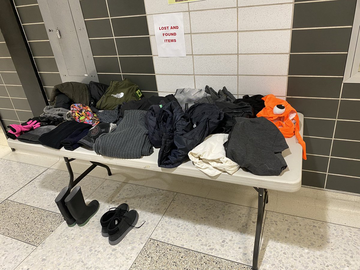 Lost and Found! Come get your lost belongings, Brookfield!!