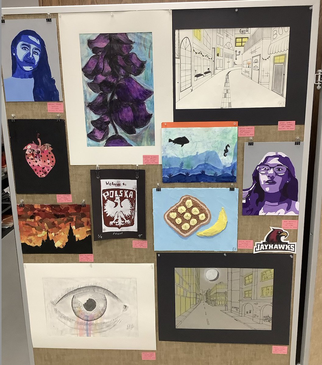 Great turnout for the Sandburg/OSD 135 Pop Up Art Show last night!  Congrats to all of our student artists!  Thank you Sandburg for hosting us. <a href="/JerlingJayhawks/">Jerling Junior High</a> <a href="/OSD135/">Orland District 135</a>