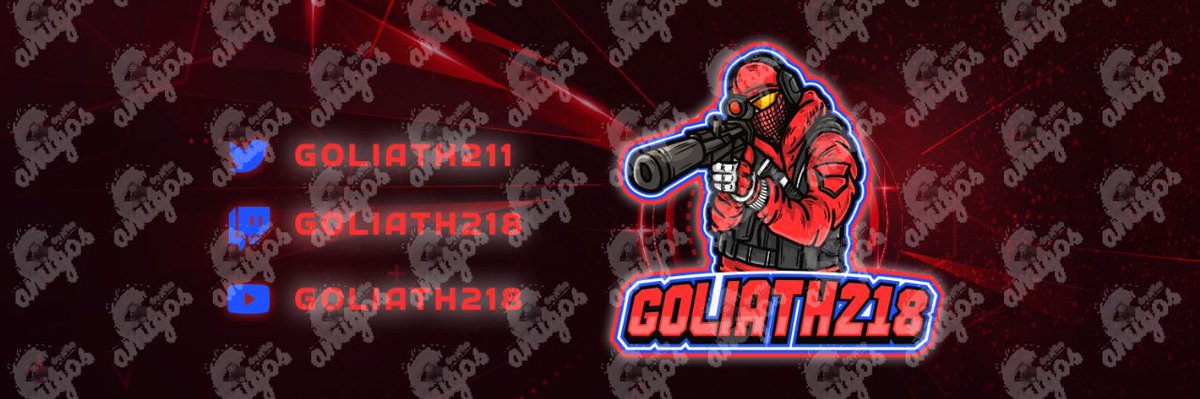 Done this banner for <a href="/Goliath211/">David Nazario</a> ❤️
Member of <a href="/ggteammidnite/">Team Midnite | TeamMidnite.tv</a> 
It's a great experience working with you and thanks for believing on us❤️💫
#twitch #twitchaffiliate #twitchstreamer #KickStreaming #KickStreamer #kick #commissionsopen #vtuber #gamers