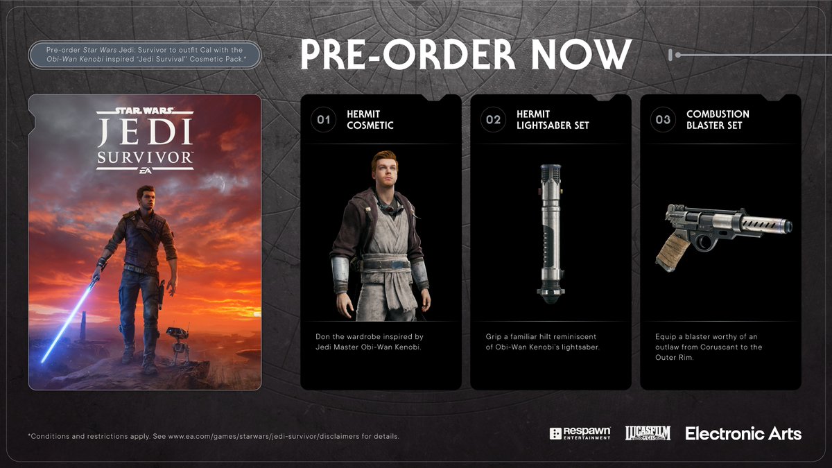 EA Star Wars on Twitter "Check out the StarWarsJediSurvivor "Jedi