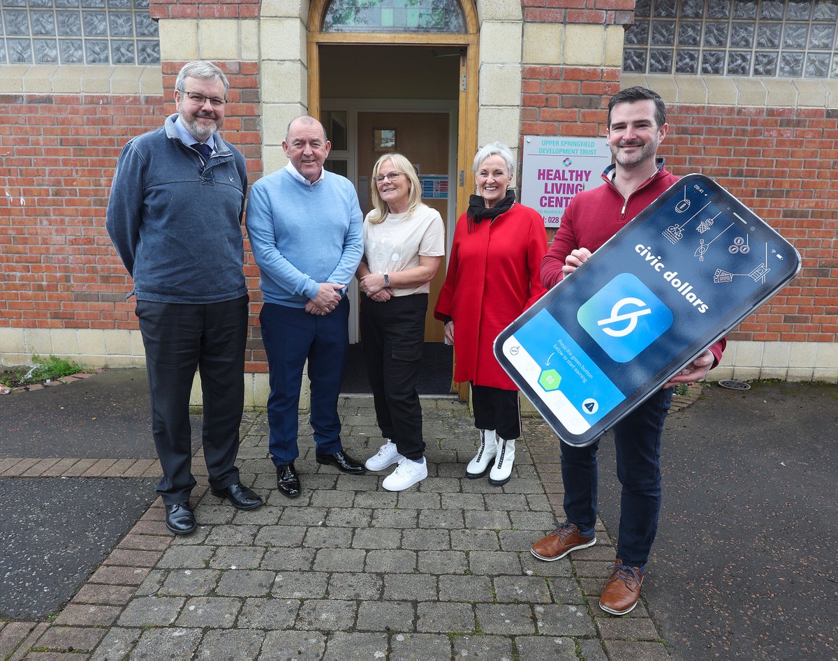 CivicDollars (@civicdollars) on Twitter photo Hi all at #BelfastHour
We had the pleasure of hosting Innovate UK director George MacGinnis (far left) last week to launch our project in partnership with the <a href="/USDT2/">Upper Springfield Development Trust</a> to improve Healthy Ageing in West Belfast.
#MCPFirstAidTraining Hi all at #BelfastHour
We had the pleasure of hosting Innovate UK director George MacGinnis (far left) last week to launch our project in partnership with the <a href="/USDT2/">Upper Springfield Development Trust</a> to improve Healthy Ageing in West Belfast.
#MCPFirstAidTraining