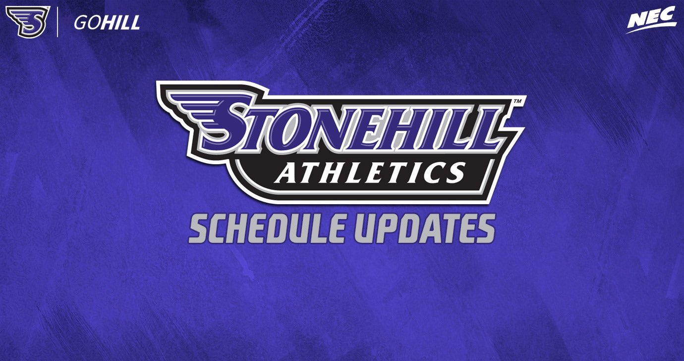 Stonehill Athletics on Twitter "🚨SPRING SPORTS SCHEDULE UPDATES🚨 ⚾️