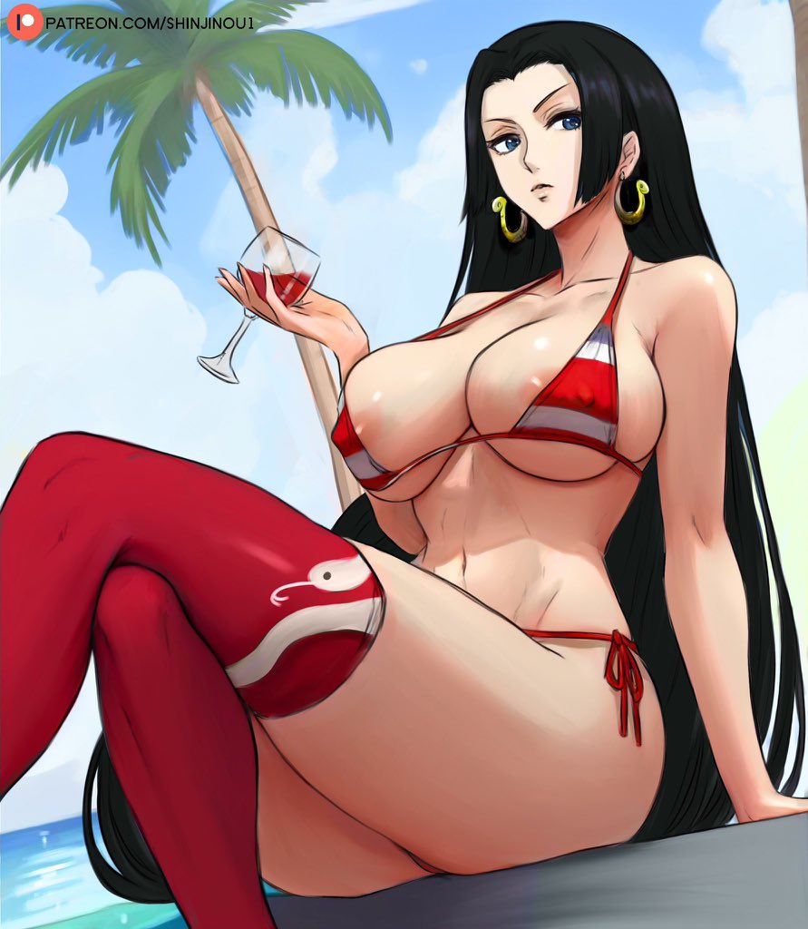 LewdyShin's tweet photo. Boa Hancock ✨

#ONEPIECE
#ワンピース https://t.co/Ms3AOjIxZB