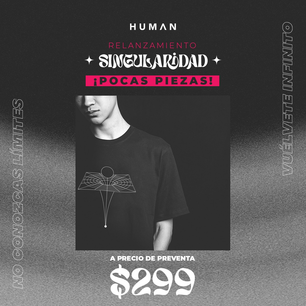 humanadvancedmx's tweet photo. ¡Completa tu colección! Aprovecha nuestra semana de relanzamiento y adquiere SINGULARIDAD a precio de preventa.👽 

https://t.co/LoNuitnRJl https://t.co/771TQ19LtQ
