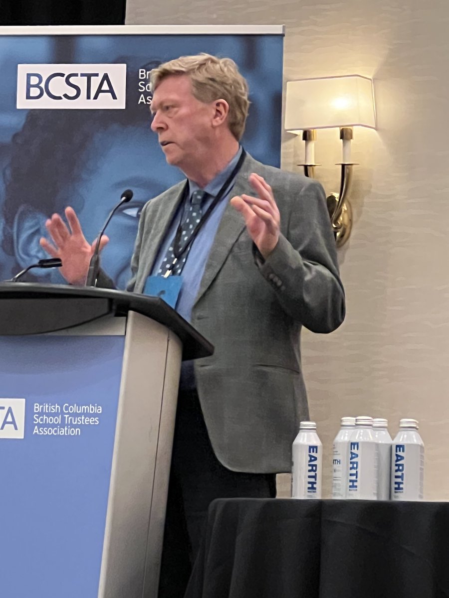 ⁦<a href="/keithbaldrey/">Keith Baldrey</a>⁩  opens the 2023 BCSTA conference.