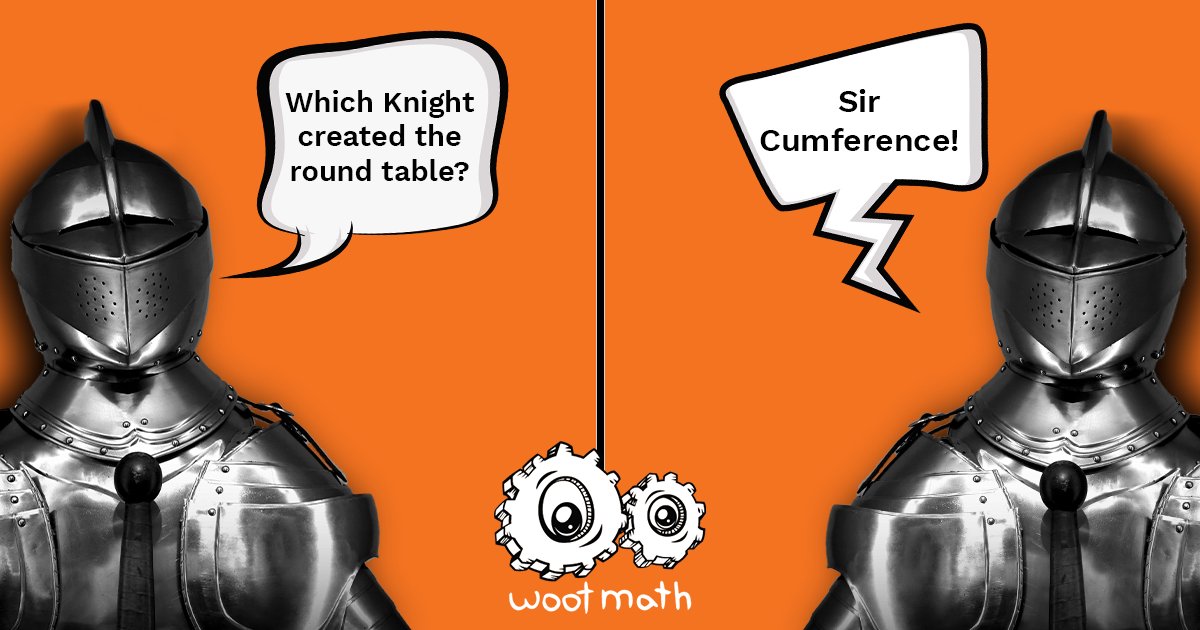 Math jokes have officially been 'knighted'. Visit wootmath.com.