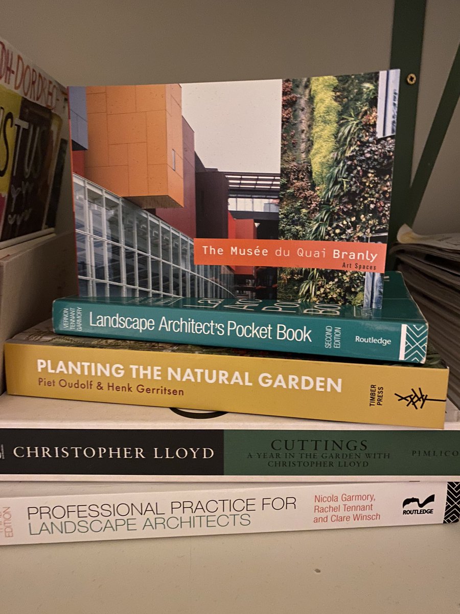 SempleBegg's tweet photo. @gardener_the 2nd shelf. 6th book. Quai Branly book - garden by Giles Clement (one of my favs). https://t.co/VZYAtV4P9T