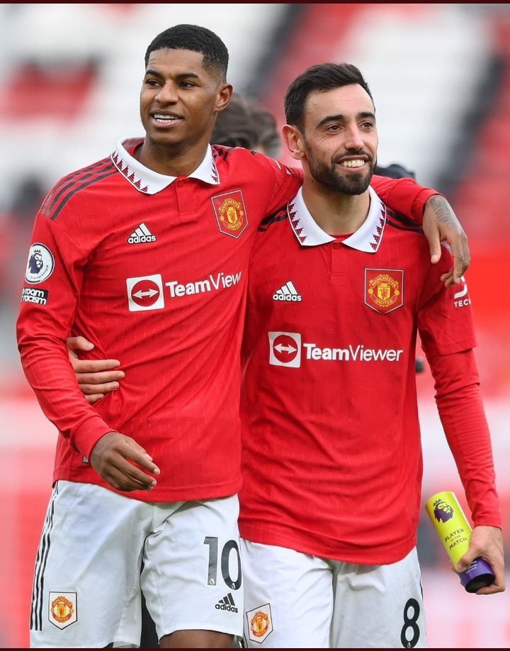 GedBrian's tweet image. Bruno Fernandes knows exactly what to do and Marcus Rashford never disappoints with such balls. #TOTMUN  Manchester united for life❤️‍🩹