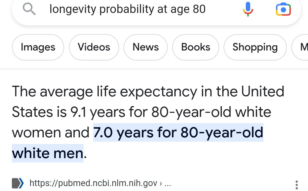 ed_goebel5's tweet photo. @cwebbonline @fred_guttenberg @NikkiHaley @POTUS @JoeBiden Plus she is wrong. 7 years probability https://t.co/DMtJg5Ygww