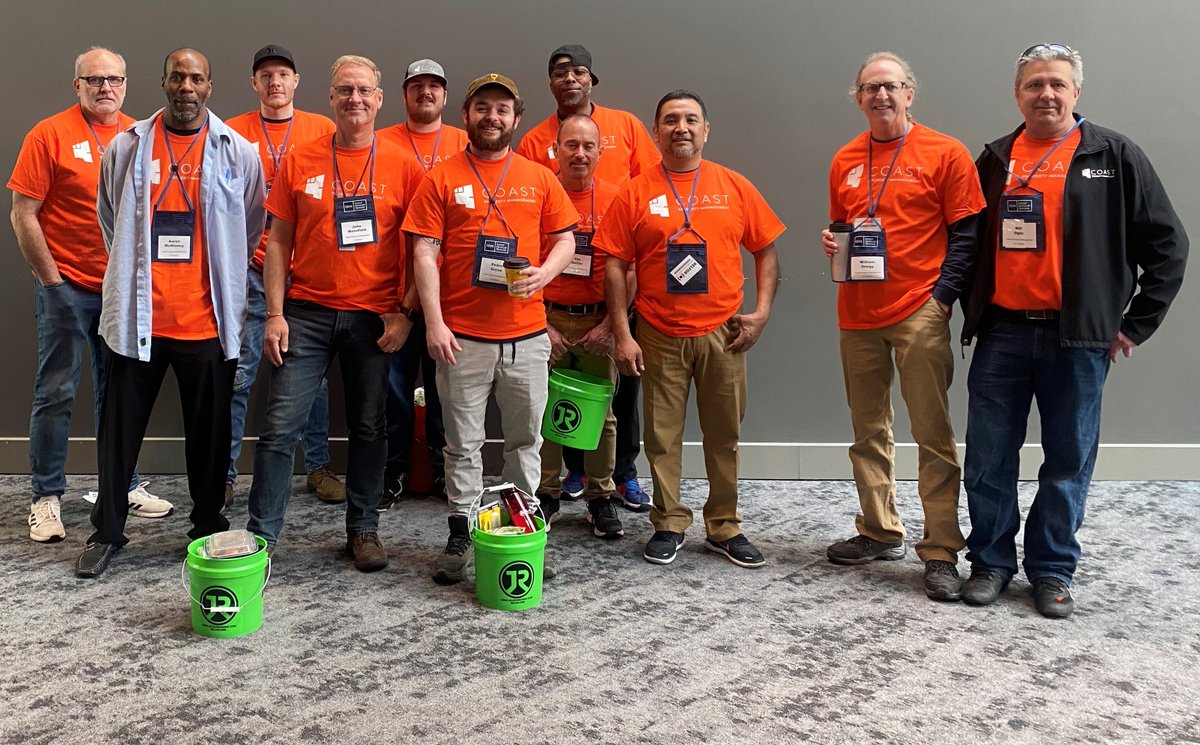 TheCoastGroup's tweet photo. The Coast maintenance teams in Portland had a great day at the Multifamily NW Maintenance Fair today! https://t.co/ZsepCsk471
