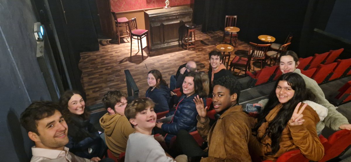 TRobinsonPAs's tweet photo. Great night at the theatre @TheatreAtTabard to watch Jim Cartwrits "Two" with @MaverickTheatre  some amazing performances from both cast members. @ChiswickSchool @TheChiswickCal @PearsonPerfArts #inspirecreate #ambitiousandproud https://t.co/2DLaTeTJBF