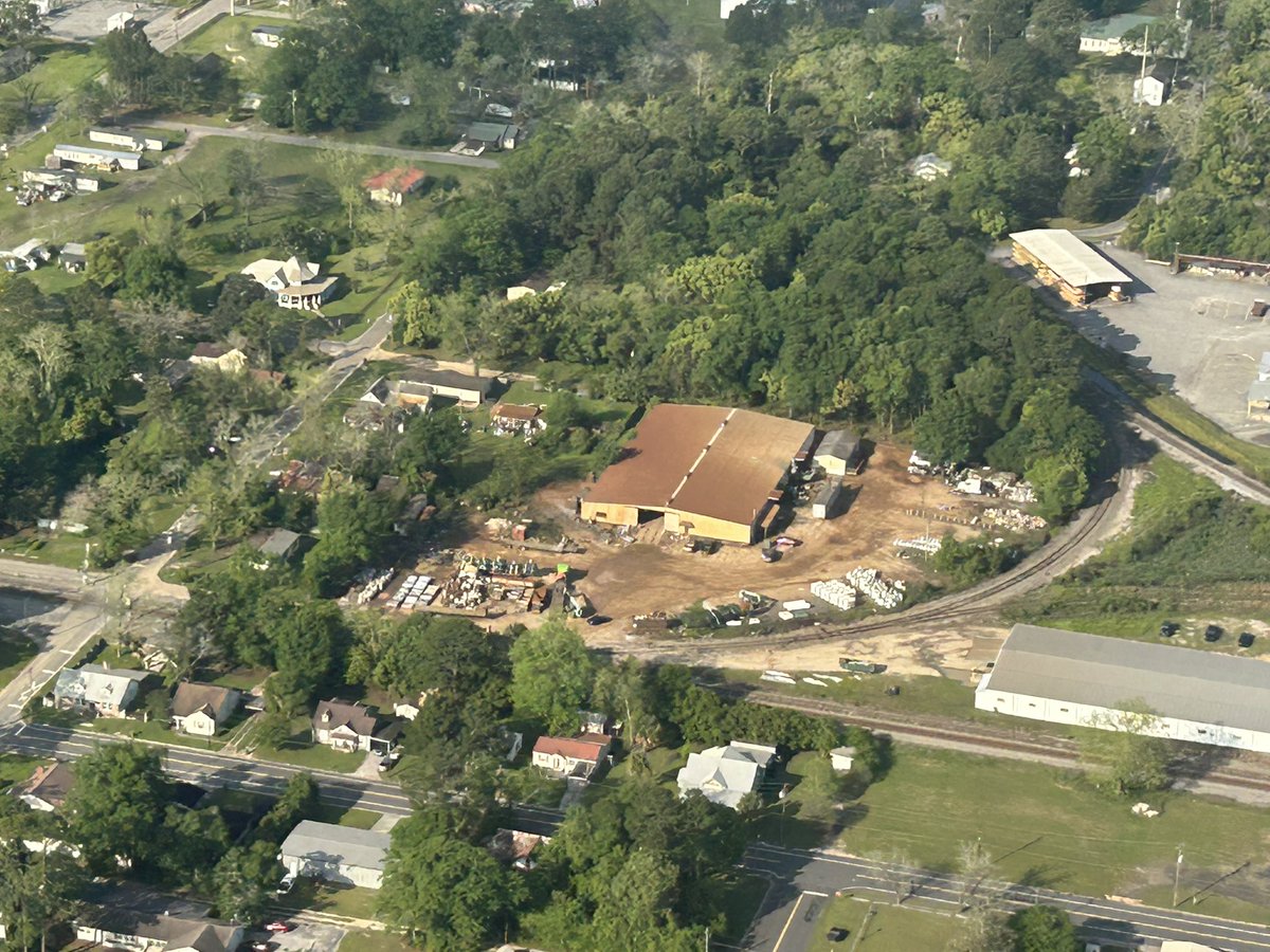 TrevaGear's tweet photo. Grateful to @SouthWings for arranging our flyover in my hometown of Adel, GA. I was able take aerial photos of polluting industries and their close proximity to the predominate community of color.#EnvironmentalJustice #CivilRights https://t.co/6BrEdMwKCq