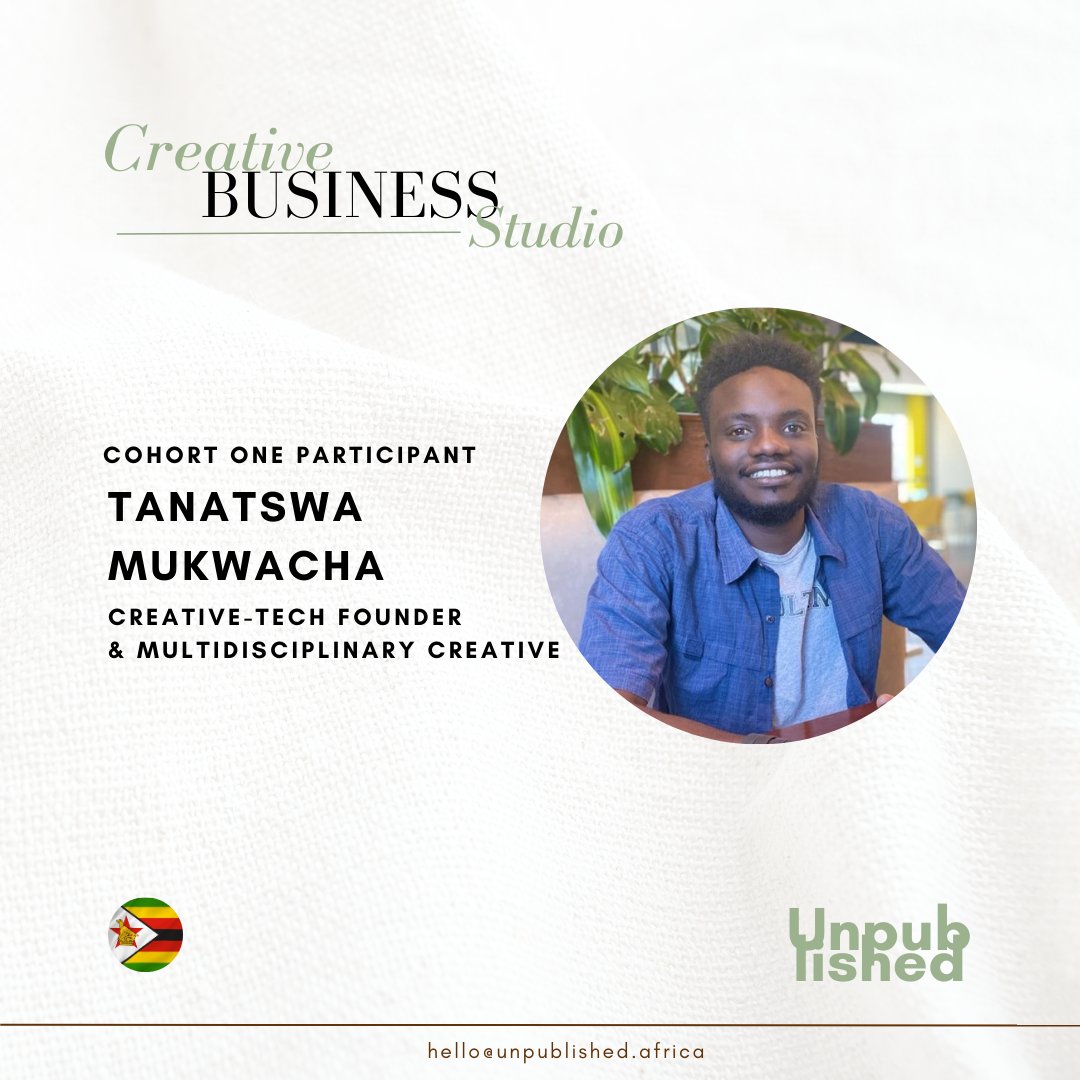 Meet Tanatswa founder of <a href="/collabomezw/">CollaboMe</a> , an African CreativeTech platform for creatives to collaborate

His work has been centered around developing social innovations for the the civil society  with most of it  being based on tech and addressing different societal issues