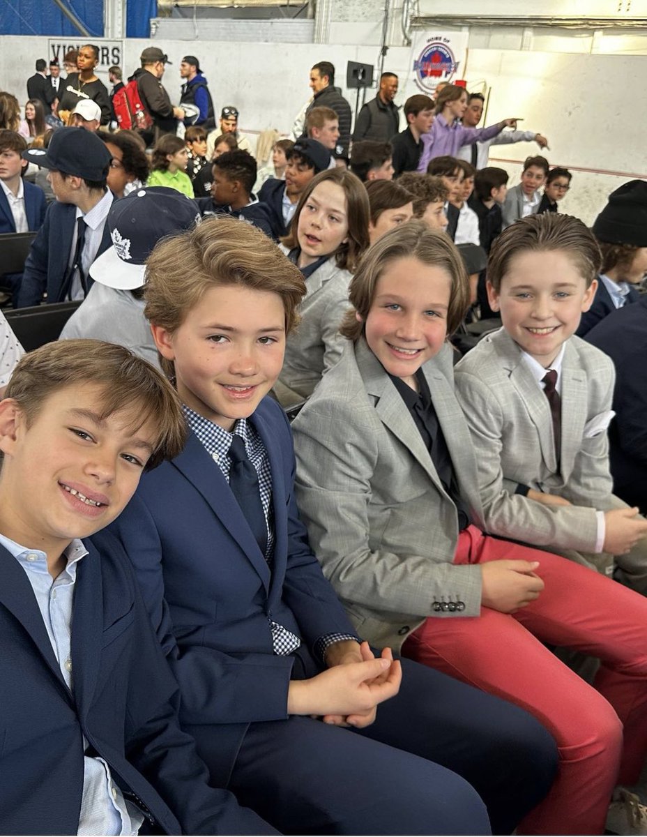 2012MNBLADES's tweet photo. Our 2012 boys are looking dapper in Toronto for the Future Legends Draft.
We are beaming with Blade pride. ๐#WeareBlades #yougotowork #MNBLADES
@YouthHockeyHub
@playhockeyna
@MinnesotaBlades https://t.co/Cqrqrnxir4