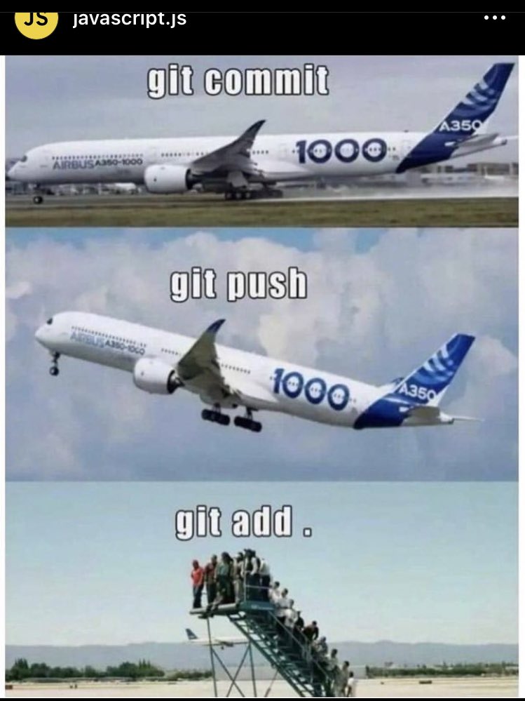 shrutikapoor08's tweet image. When you forget the sequence of git  
#DevJoke