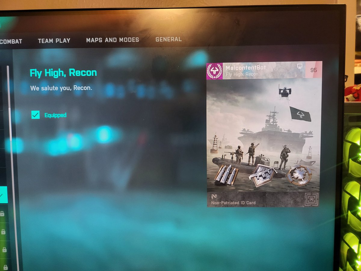 MalcontentRobot's tweet photo. This is the way @NeebsOfficial @EA_DICE #flyhighrecon https://t.co/wrTNJm3wyh