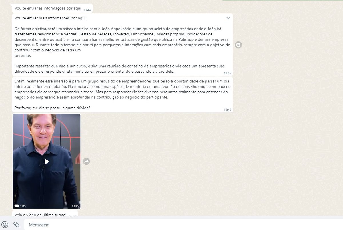 abcbtcmax's tweet photo. 1/4 Chega a faltar palavras pra descrever minha alegria nesse momento, ontem fui chamado pra uma imersão/reunião de conselho com o Joao Apolinario, dono do @polishop e tubarão do @sharktankbrasil  em Sao Paulo no próximo mês com um dos maiores empresários do Brasil. https://t.co/Zf2Cs9Esw7