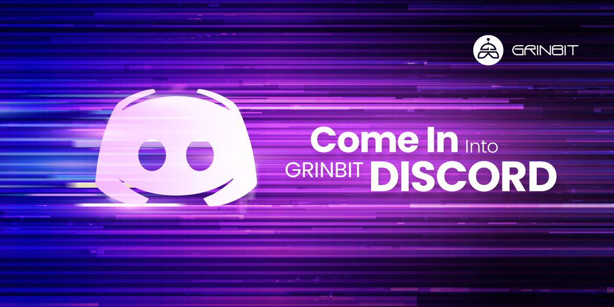 grinbit2's tweet image. Every step and every development in Grinbit 🆙

Thanks to the support of the Grinbiters as well and for getting us closer to our goal

We also invite you to be part of the #Grinbit family on the official #discord channel

Come in here: discord.gg/PGNyEsBJmj