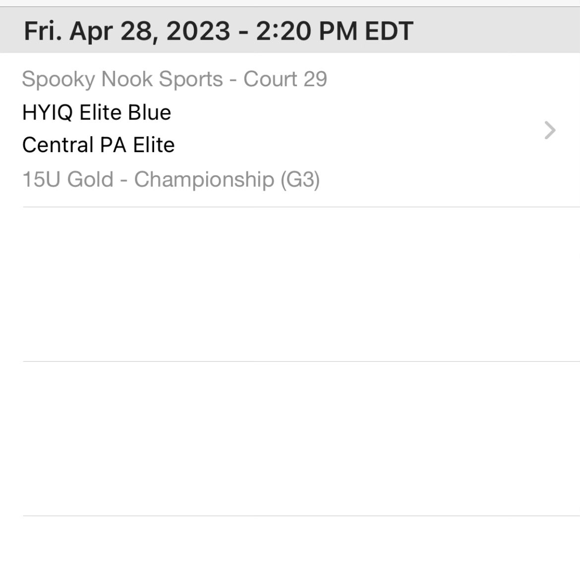 Excited to compete this weekend at Spooky Nook with Central PA Elite. We will be playing in the 15u Gold bracket. <a href="/CPEBOYS2026/">Central PA Elite Boys 2026</a> <a href="/CentralPAElite/">Central PA Elite</a>