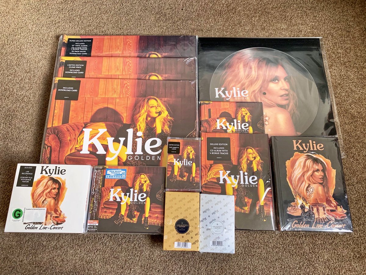 spjury's tweet photo. Thereβs something infinitely satisfying with physical formats β€οΈ
#KylieMinogue #Music #PhysicalFormats #Vinyl #CD #Cassette https://t.co/hZuP6mVz80
