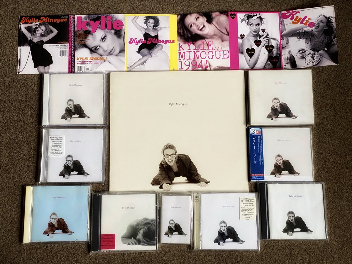 spjury's tweet photo. Thereβs something infinitely satisfying with physical formats β€οΈ
#KylieMinogue #Music #PhysicalFormats #Vinyl #CD #Cassette https://t.co/hZuP6mVz80