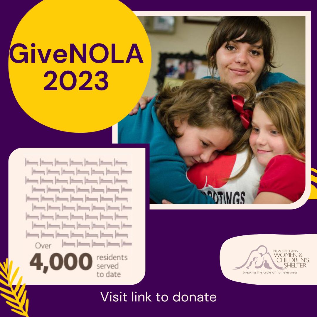 New Orleans Women & Children's Shelter tweet media