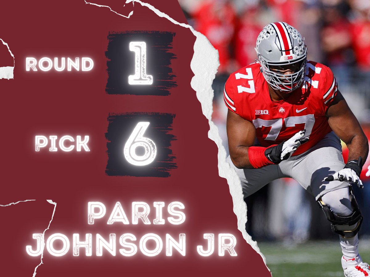 After some fancy maneuvering from Monti Ossenfort, the Cards get their guy!

Welcome, Paris Johnson! Go birds.