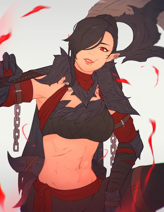 warrior hilda! // 2021 // #FFXIV