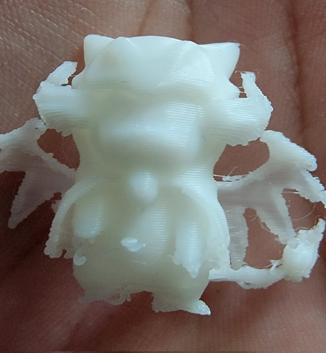 Rip to my first 3d print I tried ngl
