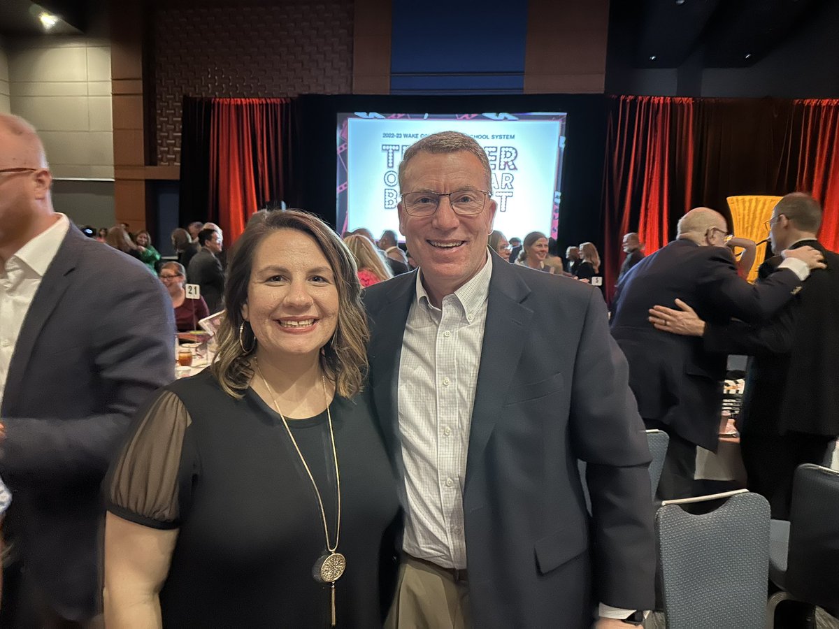 Sarah_Gamsey's tweet photo. Great evening surrounded by amazing educators at the TOY banquet. Thankful for amazing administration and my home @WillowSpringHS @WMartinWCPSS https://t.co/p0F30qgXhn