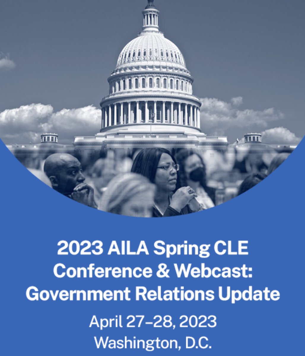 thevisalab's tweet photo. Legal common sense immigration laws are necessary in order to fix the current distinction immigration system. The effort continues today at AILA’s Spring Conference #AILANDA23 https://t.co/s2qlWd5o82
