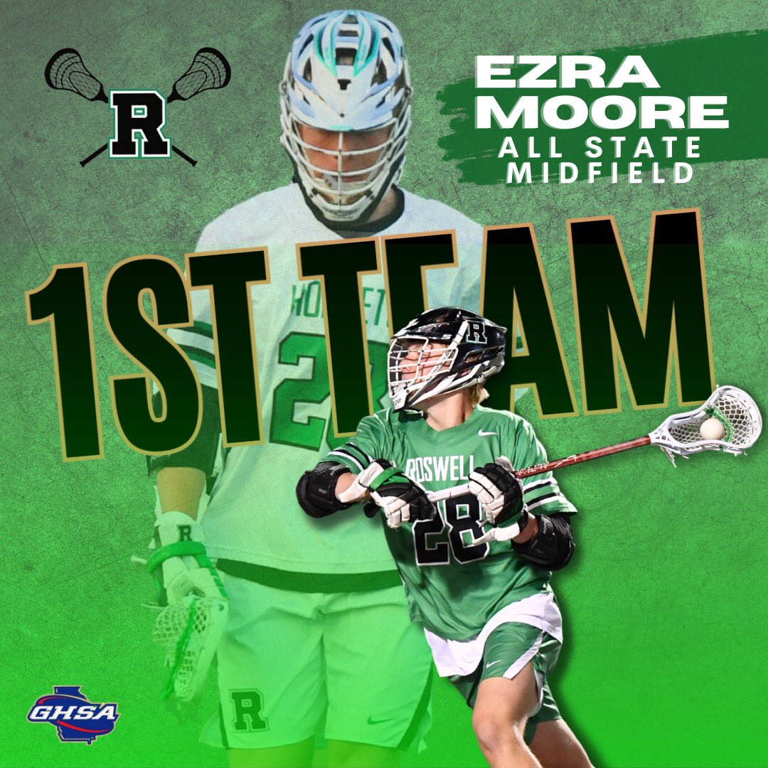 RoswellMensLax's tweet photo. 🐝Congrats to our 1st Team All-State Selections! 🐝 WELLeaRned Alex Lobel, Hill Plunkett, Myles Quandt &amp; Ezra Moore #weR https://t.co/7YIhXLwFaD