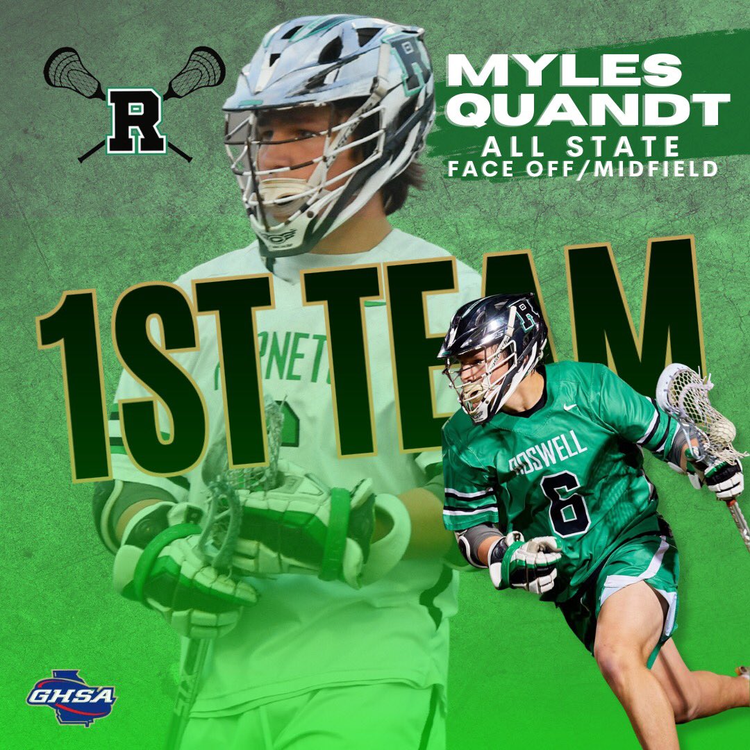 RoswellMensLax's tweet photo. 🐝Congrats to our 1st Team All-State Selections! 🐝 WELLeaRned Alex Lobel, Hill Plunkett, Myles Quandt &amp; Ezra Moore #weR https://t.co/7YIhXLwFaD