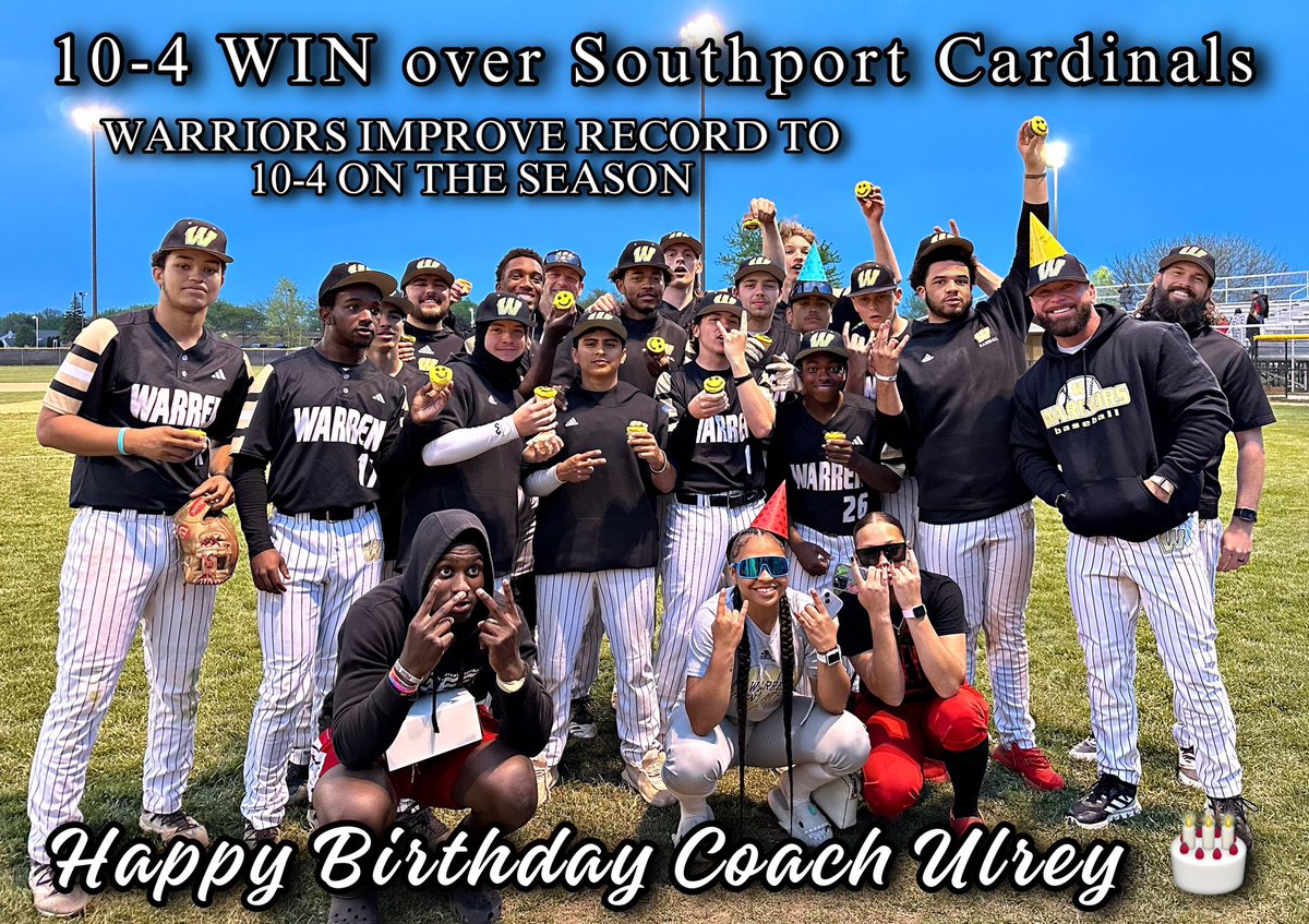 Warren Central Baseball tweet media