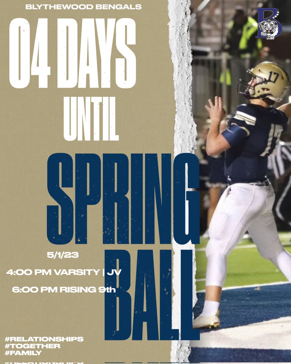 Blythewood Football (@bhsbengalfb) on Twitter photo ⏳️⏳️⏳️⏳️
#Relationships #Together #Family
<a href="/JMMartin59/">james martin</a> <a href="/1ProudBengal/">Matt Sherman</a> <a href="/barrymizzell/">Barry Mizzell</a> <a href="/timelbenton1/">Coach B</a> <a href="/Qs_daddy/">Freddie Solomon</a> <a href="/KcarsonCoach/">Coach KCarson</a> <a href="/QueirogaVal/">Coach Val</a>
<a href="/ardoin_marques/">Coach Marques Ardoin, M.Ed</a> @JByrdBeGreat <a href="/BrentSilvia/">Brent Silvia</a> <a href="/CoachHall_1992/">Coach Frankie Hall</a> <a href="/CoachGarifalon5/">Tim Garifalon</a> <a href="/GoBlythewood/">Blythewood Bengals</a> <a href="/BlythewoodHigh/">Blythewood High</a> ⏳️⏳️⏳️⏳️
#Relationships #Together #Family
<a href="/JMMartin59/">james martin</a> <a href="/1ProudBengal/">Matt Sherman</a> <a href="/barrymizzell/">Barry Mizzell</a> <a href="/timelbenton1/">Coach B</a> <a href="/Qs_daddy/">Freddie Solomon</a> <a href="/KcarsonCoach/">Coach KCarson</a> <a href="/QueirogaVal/">Coach Val</a>
<a href="/ardoin_marques/">Coach Marques Ardoin, M.Ed</a> @JByrdBeGreat <a href="/BrentSilvia/">Brent Silvia</a> <a href="/CoachHall_1992/">Coach Frankie Hall</a> <a href="/CoachGarifalon5/">Tim Garifalon</a> <a href="/GoBlythewood/">Blythewood Bengals</a> <a href="/BlythewoodHigh/">Blythewood High</a>