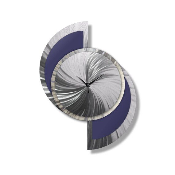 ElementsModern's tweet image. Modern Clock, Navy Blue Decor, Metal Wall Art, etsy.me/3xtIpEA #modernwallclock #metalwallart #largewallclock #metalwalldecor @etsymktgtool