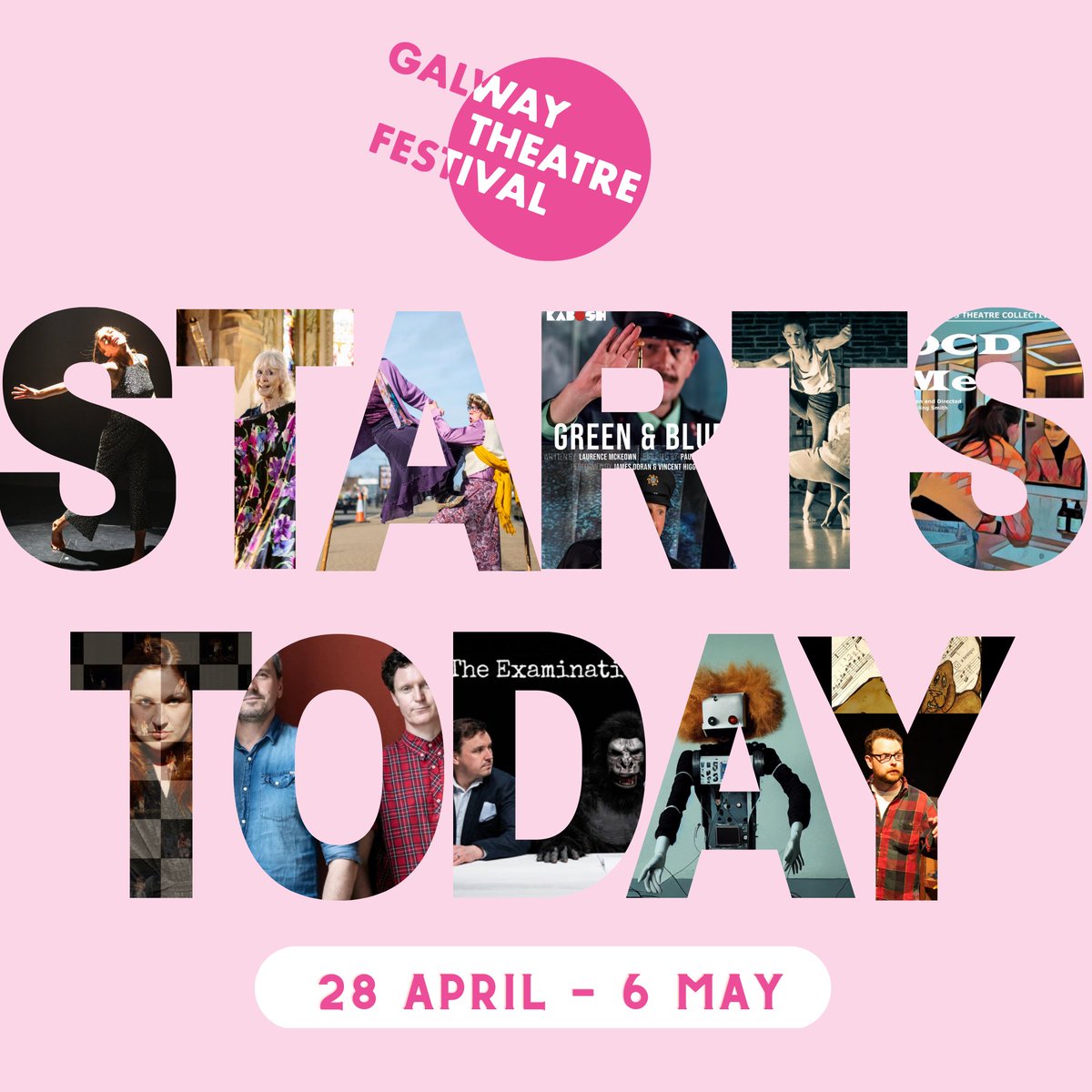 Attention all theatre lovers! 🎭🎭🎭
The wait is finally over! GTF 2023 is here and we're kicking things off with a bang! 💥 Join us for an evening of pure theatrical magic as we open the festival in style this evening at the O'Donoghue Centre from 6pm.
galwaytheatrefestival.com/collections/sh…