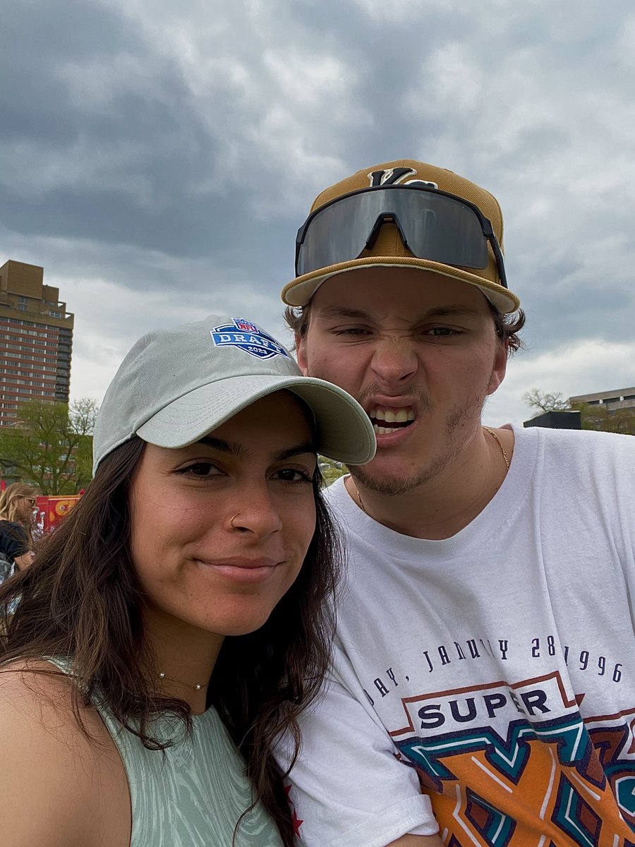 kaleivegas's tweet photo. draft day in kc! 🫂💙 https://t.co/7rQrUhPGMs