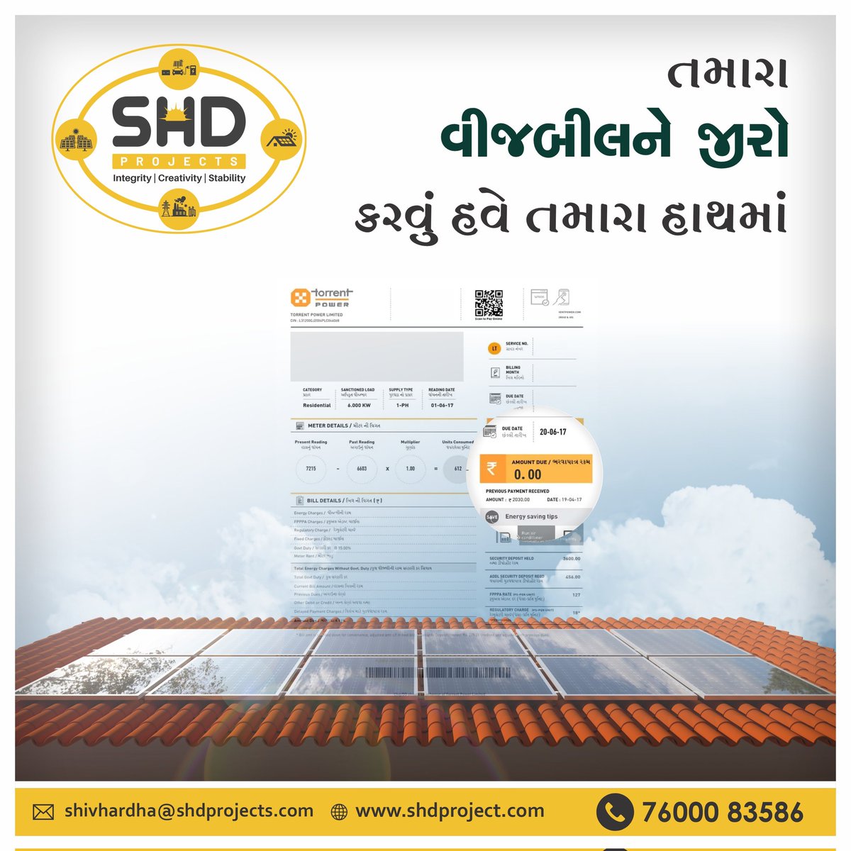shivhardha's tweet photo. #shivhardha
#shivhardhaprojects
#shdprojects
#affordableEnergy
#solarpower
#costeffective
#solarpanel
#propertyvalue
#EPC
#solarrooftop
#solarrooftopsystem
#solaroffgrid
#solarhybrid
#solarwaterpump
#solarstreetlights
#renewableenergy
#solarpowersystem
#climatechange https://t.co/KEkauc5BZZ