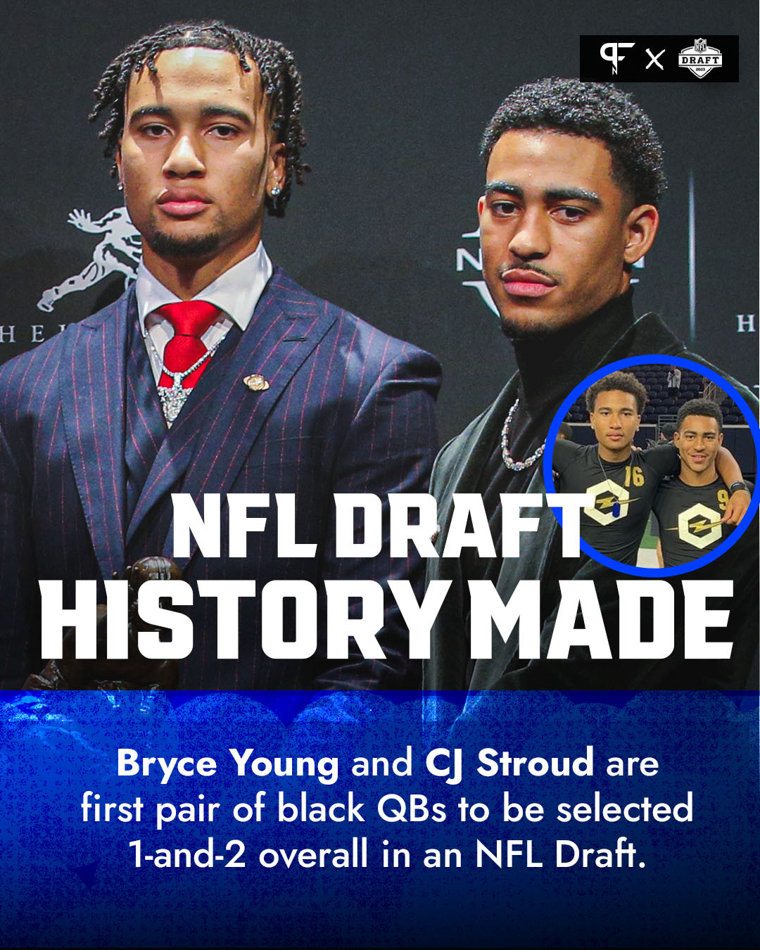 Pro Football Network on X: 'HISTORY MADE #Panthers' Bryce Young