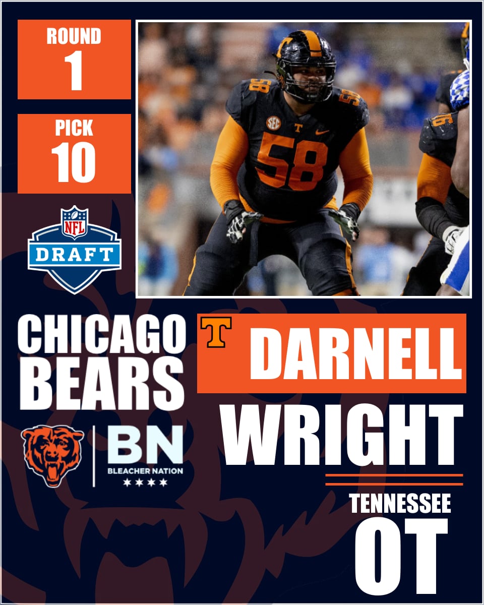 Bleacher Nation Bears on Twitter "The Bears firstround pick of the