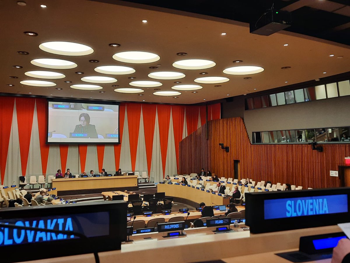 SLOtoUN's tweet photo. 🇸🇮 SI as an active advocate for effective multilateralism congratulates #HLAB for their #BreakthroughReport providing important recommendations ahead of #SDGSummit & #SummitoftheFuture https://t.co/c3j4ZmV1eZ