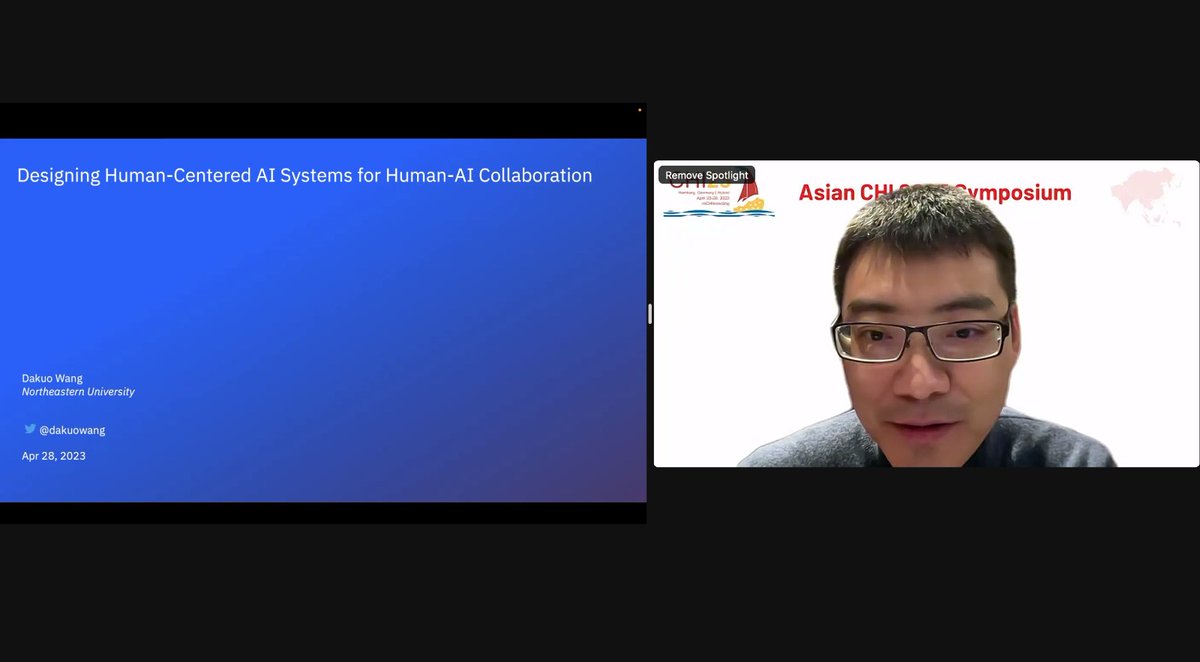 It's happening! 
Asian CHI Symposium 2023's first keynote speaker <a href="/dakuowang/">Dakuo Wang</a> 

#acs23
#AsianCHISymposium
#AsianCHI